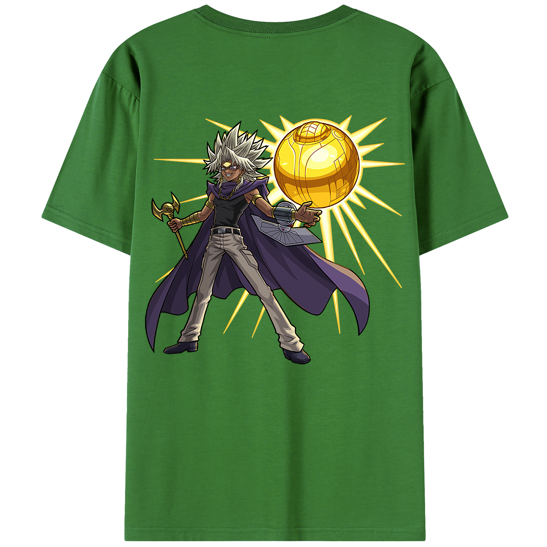 （画像用） 遊☆戯☆王 Yu-Gi-Oh! レディース半袖Tシャツ(バックプリント)